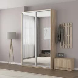 Шафа-купе Idea серія 5 150 x 60 x 210 см Дуб сонома Дзеркало