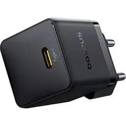 Мережевий зарядний пристрій Baseus Palm Fast Charger Type-C 20W + Cable Type-C to Type-C P10111602113-01 Black - мініатюра 4