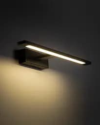 Світильник підсвітка для дзеркала TK Lighting 18000 Gallery LED 1x12W 4000K 1500Lm IP44 чорний - мініатюра 2