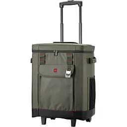 Термосумка 2E Picnic на колесах 50 л оливковая