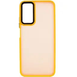 Чохол TPU+PC Lyon Frosted для Xiaomi Poco F5 Pro Orange - мініатюра 2