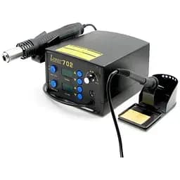 Паяльная станция Lukey 702 фен, паяльник