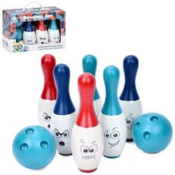 Набір для боулінгу, кеглі 6 шт. 18 см, 2 кулі