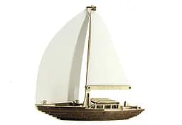 Дерев'яний конструктор Елітна Яхта 51 деталь