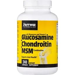 Препарат для суставов и связок Jarrow Formulas Glucosamine + Chondroitin + MSM 240 капсул