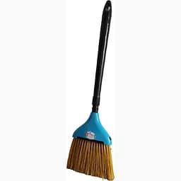 Веник Zambak Plastik №1 пластмассовый со съемной ручкой 15х67см голубой (ZP-260b)