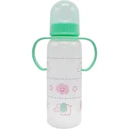 Бутылочка с ручками Mega Zayka 250 мл MGZ-0207 (Green) 