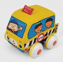 Іграшка Ks Kids Машинки Pull-back (шкільний автобус і пожежна машина) K’S KIDS det0018731 - мініатюра 3