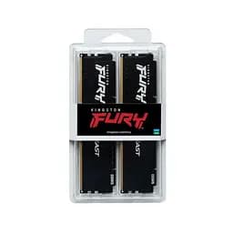 Модуль пам'яті для комп'ютера DDR5 32GB (2x16GB) 6000 MHz Fury Beast Black Kingston Fury (ex.HyperX) (KF560C36BBE2K2-32) - мініатюра 4