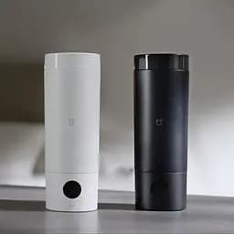Термос електричний  термопот MiJia Portable Electric Cup 2 350 мл (MJDRB02PL) чорний - мініатюра 2