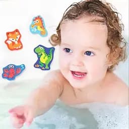 Набір наклейок для ванної 4M Динозаври Bubblie Duckie 00-04747 Іграшки для ванної купання - мініатюра 3