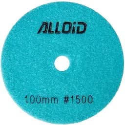 Круг алмазний Alloid Building Tools Star шліфувальний на липучці 100 мм зерно 1500 (DD-63376)