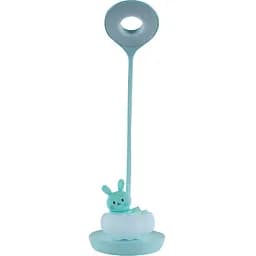 Настільна лампа Kite Cloudy Bunny LED з акумулятором зелена (K24-493-1-4)