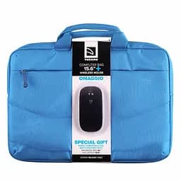 Tucano Сумка Idea 15.6 (голубая) + беспроводная мышь