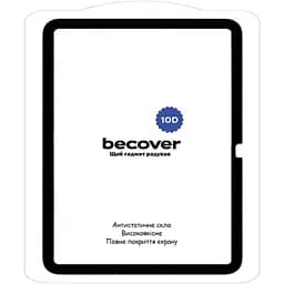 Захисне скло BeCover 10D для планшета Apple iPad 10.9" 2022 (A2696/A2757/A2777/A3162) Black