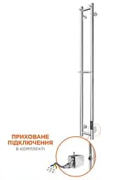 Електрична рушникосушка Mario e-Inox Соле 1170x140 TR 2.0 K 2.13.046353.P, Хром, універсальне (коннектор), Електронний - мініатюра 4