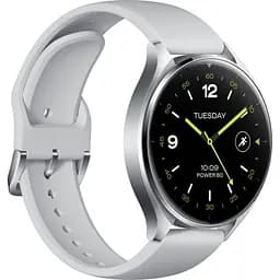 Смарт-годинник Xiaomi Watch 2 Sliver Case With Gray TPU Strap BHR8034GL 1025027 - мініатюра 3