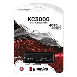 SSD накопичувач 4TB Kingston KC3000 M.2 2280 PCIe 4.0 x4 NVMe 3D TLC (SKC3000D/4096G) - мініатюра 3