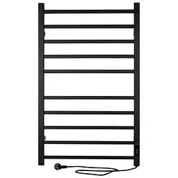 Электрический полотенцесушитель Qtap Evia (BLA) 11121S с таймером, Черный