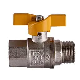 Кран кульовий прямий Selba 3/4″ ЗВ ЖБ SL1508 - мініатюра 2