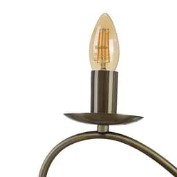 Люстра підвісна Brille E14 40W AB (BKL-681S/3) - мініатюра 8