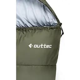 Спальний мішок кокон Outtec Mummy демісезон хакі - мініатюра 3