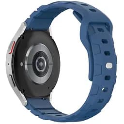 Силіконовий ремінець Defense для Smart Watch 20mm Blue - мініатюра 4