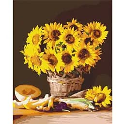 Картина за номерами Brushme Яскраві соняхи 40x50 см (BS52732)