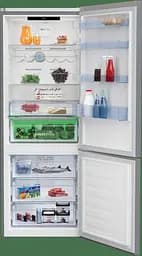 Холодильник з нижньою морозильною камерою Beko RCNE560E35ZXB 192х75х70см 2 двері Холодильне відділення - 356 л Морозильне відділення - 145 л A++ NF Нержавіюча сталь (RCNE560E35ZXB) - мініатюра 3