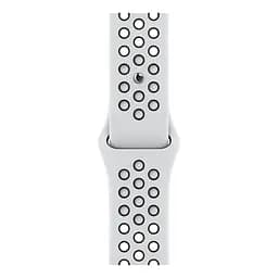 Смарт-годинник Apple Watch Nike Series 7 GPS 45mm Starlight Aluminum Case with Pure Platinum/Black Nike Sport Band (MKNA3) [65347] - мініатюра 3