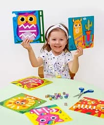 Набір для творчості Vladi Toys Sticky strips, Лама, укр. мова (VT4433-04) - мініатюра 5