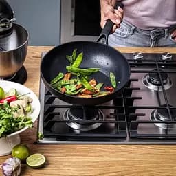 Сковорода вок KitchenAid CFA 28 см з керамічним покриттям (CC003294-001) - мініатюра 5
