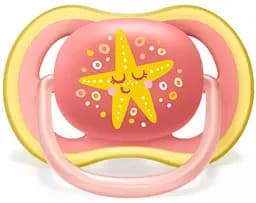 Пустушка Philips Avent Ultra Air для дівчинки з декором, 6-18 місяців, 2 шт. (SCF085/04) - мініатюра 3