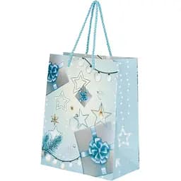 Пакет подарунковий новорічний Подарунок JZ051043 Різнокольоровий (NY)