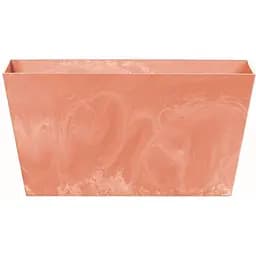 Балконний ящик Prosperplast Tubus Case Effect, 400 мм, теракотовий мармуровий (66619-624)