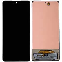 Дисплей Samsung A736 Galaxy A73 5G чорний, OLED (Small LCD)