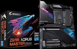 Материнська плата Gigabyte Z690 Aorus Master LGA 1700 (Z690 AORUS MASTER) Б/В - мініатюра 1