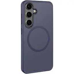 Чохол Ummi Colorful with MagSafe для Samsung Galaxy S26+ Синій / Navy Blue