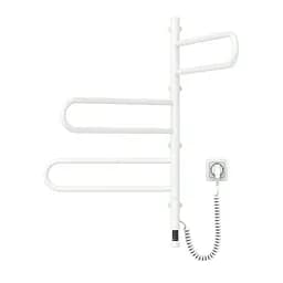 Електрична рушникосушка Navin Fouette 480x800 Sensor з таймером, біла 00-044050-5080, Білий, Електронний - мініатюра 2