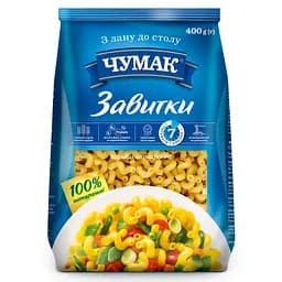 Макаронні вироби Чумак Завитки 400 г (745000)