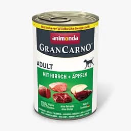 Корм Animonda Gran Carno Adult Beef + Deer with Apple консервированный д/собак с говядиной, олениной и яблоком 400 г арт.AM-82479