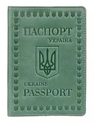 Добротна обкладинка для паспорта з натуральної шкіри SHVIGEL 16134