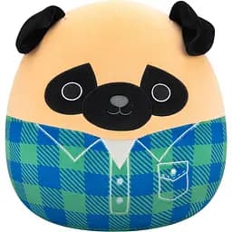 Мягкая игрушка Squishmallows Мопс Принц 30 см разноцветный (SQCR06622)