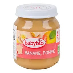 Пюре органічне Babybio з яблука та банана, 130 г - мініатюра 2