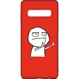 Чохол-накладка Toto Cartoon Soft Silicone TPU Case Samsung Galaxy S10+ FK 2 Red