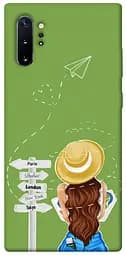 Чохол Demsky Travel girl для Samsung Galaxy Note 10 Plus