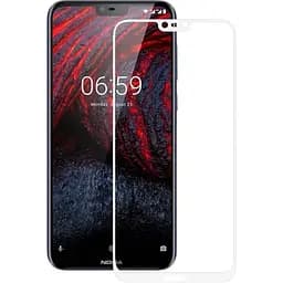 Захисне скло Mocolo 2.5D Full Cover Tempered Glass Nokia 6.1 Plus White