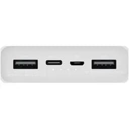 Зовнішній акумулятор Xiaomi Mi PowerBank 3 20000mAh Type-C White (PLM18ZM) (VXN4258CN) - мініатюра 3