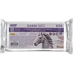 Глина самозастигаюча ZiBi Classic 1 кг біла (ZB.6294)