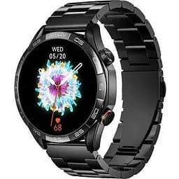 Смарт-часы Haylou Solar 5 LS20 Black (Silicone + Stainless steel strap)